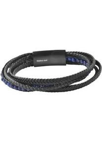 Adelia&acute;s Armband ADELIA ́S "Unisex Armband &ndash; Lederarmband aus Leder mit Lapis 21 cm", schwarz, Armb&auml;nder, Damen, 21cm, Leder, Armband, Ein stilvolles Geschenk f&uuml;r besondere Momente