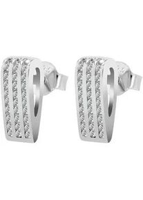 Adelia&acute;s Paar Ohrh&auml;nger ADELIA ́S "Damen Ohrringe &ndash; Ohrstecker aus 925 Silber", Damen, Gr. Damen, Silber 925 (Sterlingsilber), silber, Ohrringe, Geschenkidee: zeitlos und vielseitig