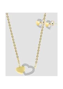 Adelia&acute;s Kette ohne Anh&auml;nger ADELIA ́S "Damen Halskette aus Edelstahl 45 cm", silber, Halsketten, Damen, 45cm, Edelstahl, Eine sch&ouml;ne Geschenkidee f&uuml;r jeden Anlass