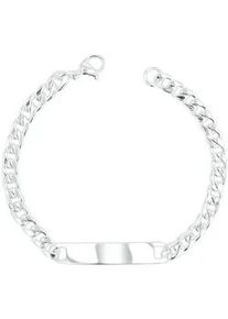 Adelia&acute;s Armband ADELIA ́S "Damen Armband &ndash; Panzerarmband aus Edelstahl 18 cm", silber, Armb&auml;nder, Damen, 18cm, Edelstahl, Armband, Ideal zum Verschenken &ndash; schlicht und stilvoll