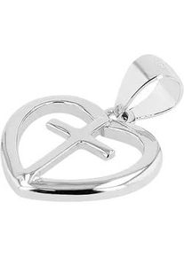 Adelia&acute;s Kettenanh&auml;nger ADELIA ́S "Kinder Anh&auml;nger &ndash; Kreuz Kreuzanh&auml;nger aus 925 Silber", silber, Schmuckanh&auml;nger, M&auml;dchen, Silber 925 (Sterlingsilber), Kettenanh&auml;nger, Ideal zum Verschenken &ndash; schlicht und stilvoll