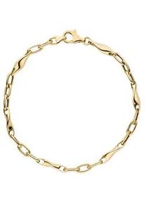 Goldarmband Jobo "Armband Fantasiearmband 4,3 mm 19 cm", gelbgold 333, Armb&auml;nder, Damen, 19cm, Gelbgold 333, Goldarmband, 333 Gold