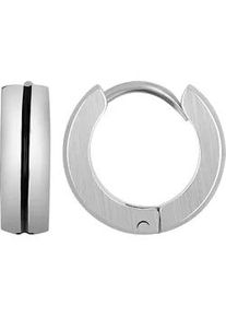 Adelia&acute;s Paar Creolen ADELIA ́S "Unisex Ohrringe &ndash; Creole aus Edelstahl", Damen, Gr. Unisex, Edelstahl, silber, Ohrringe, Sch&ouml;ne Geschenkidee zum Muttertag