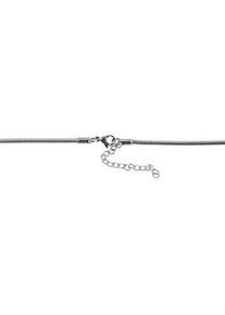 Adelia&acute;s Kette ohne Anh&auml;nger ADELIA ́S "Damen Halskette &ndash; Schlangenkette aus Edelstahl 50 cm", silber, Halsketten, Damen, 50cm, Edelstahl, Ideal zum Verschenken &ndash; schlicht und stilvoll