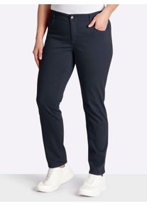 Ascari sheego Gro&szlig;e Gr&ouml;&szlig;en Stretch-Jeans in R&ouml;hren-Form, dark blue, Gr&ouml;&szlig;e 46 - Damen