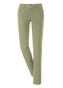 Ascari sheego Gro&szlig;e Gr&ouml;&szlig;en Stretch-Jeans in R&ouml;hren-Form, schilf, Gr&ouml;&szlig;e 46 - Damen