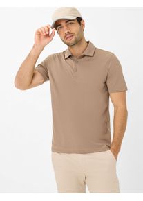 Brax Herren Polo Style PEPE chocolate, braun, Gr. L
