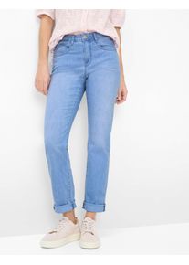 Brax Damen Five-Pocket-Hose Style MARY USED LIGHT BLUE, denim hellblau, Gr. 36