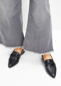 bonprix Loafer aus Leder, schwarz, Gr.42, Eleganter Loafer aus Leder, aus Nappaleder