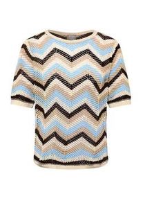 Rundhals-Pullover Rabe mehrfarbig, 44