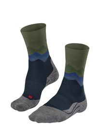 Wandersocken Falke "TK2 Explore", Herren, Gr. 44-45, space blau, Materialmix, normal, Socken Wandersocken, hohe Feuchtigkeitsaufnahme, schnell trocknend, atmungsaktiv