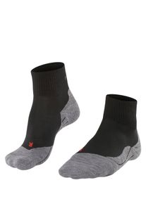 Wandersocken Falke "TK5 Wander Short", Herren, Gr. 39-41, schwarz, mix, Materialmix, normal, Socken Wandersocken, leicht und bequem f&uuml;r Freizeitwanderungen, atmungsaktiv