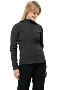 Fleecejacke Jack Wolfskin "TAUNUS", Damen, Gr. XS (34), schwarz, Fleece, Obermaterial: 100% Polyester, unifarben, normal, Jacken Fleecejacke, leichter, dehnbarer, atmungsaktiver Midlayer, &Uuml;bergangsjacke