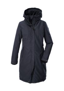 G.I.G.A. by Killtec Funktionsmantel "GW 80 WMN CT", Damen, Gr. 44, navy, Obermaterial: 100% Polyester;Obermaterial 2: 100% Polyester;Futter: 100% Polyester;F&uuml;llung: 100% Polyester, G.I.G.A. DX BY KILLTEC, M&auml;ntel Funktionsmantel, Wind- und wasserdichter Damenmantel mit Kapuze und 2-Wege-Zipper