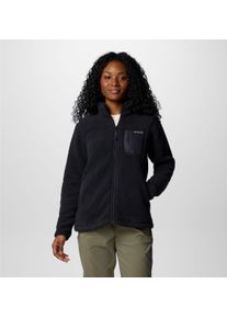 Fleecejacke Columbia "West Bend Full Zip II", Damen, Gr. XL, schwarz, Obermaterial: 100% Polyester, normal, Jacken Fleecejacke, &Uuml;bergangsjacke