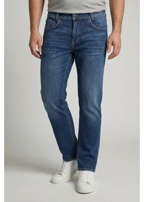 Straight-Jeans MAC "Arne", Herren, Gr. 30, L&auml;nge 34, blau (dunkelblau), Denim/Jeans, Obermaterial: 95% Baumwolle, 3% Elastomultiester, 2% Elasthan, gerade, Jeans Straight-Jeans, in gepflegter Optik, mit Stretch