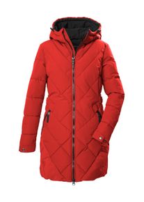G.I.G.A. by Killtec Steppmantel "GW 89 WMN QLTD PRK", Damen, Gr. 50, rot, Obermaterial: 100% Polyester;Futter: 100% Polyester;F&uuml;llung: 100% Polyester, G.I.G.A. DX BY KILLTEC, M&auml;ntel Steppmantel, Wasserabweisender Steppparka mit Teflon EcoElite&trade; Impr&auml;gnierung
