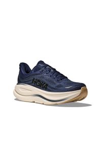 Laufschuh Hoka One One "BONDI 9", Gr. 43, midnight blau, varsity navy, Synthetik, Textil, Schuhe Laufschuh, f&uuml;r mehr D&auml;mpfung