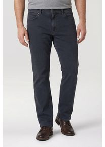 Stretch-Jeans Wrangler "Greensboro", Herren, Gr. 46, L&auml;nge 34, blau (iron blau), Denim/Jeans, Obermaterial: 92% Baumwolle, 6% Polyester, 2% Elasthan, straight fit lang, Jeans Stretch-Jeans, Regular Straight fit, Topseller