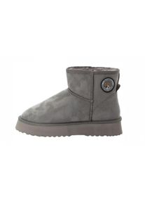 O`Neill Winterstiefel O'NEILL "BESIANA PLATFORM WOMEN MID", Damen, Gr. 41, monument, Synthetik, Schuhe Winterstiefel, Winterschuhe, Winterboots, Snowboots mit Plateau-Sohle