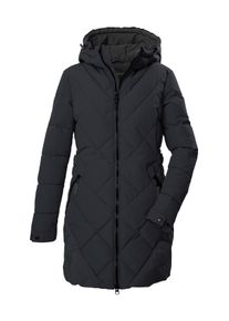 G.I.G.A. by Killtec Steppmantel "GW 89 WMN QLTD PRK", Damen, Gr. 42, schwarz, Obermaterial: 100% Polyester;Futter: 100% Polyester;F&uuml;llung: 100% Polyester, G.I.G.A. DX BY KILLTEC, M&auml;ntel Steppmantel, Wasserabweisender Steppparka mit Teflon EcoElite&trade; Impr&auml;gnierung