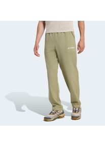 Outdoorhose adidas terrex "MULTI LITEFLEX", Herren, Gr. L, N-Gr, tent gr&uuml;n, normal, gr., Obermaterial: 90% Polyester, 10% Elasthan, Hosen Outdoorhose