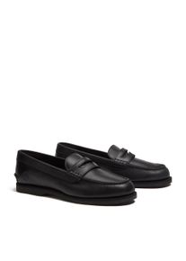 Bootsschuh Timberland "CLASSIC BOAT LOAFER SHOE", Damen, Gr. 36, blk full grain, Leder, Schuhe Bootsschuh, Classic Boat Loaferschuh aus Timberland Premium Leder, Topseller