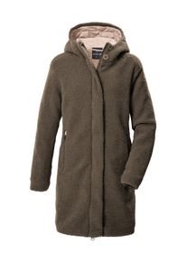 G.I.G.A. by Killtec Parka "GW 95 WMN PRK", Damen, Gr. 46, stein, Oberseite: 100% Polyester;R&uuml;ckseite: 100% Polyester;Futter: 100% Polyester;F&uuml;llung: 100% Polyester, G.I.G.A. DX BY KILLTEC, Jacken Parka, Wasserdichte Scherpa-Jacke mit 2-Wege-Rei&szlig;verschluss