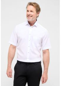 Kurzarmhemd Eterna "MODERN FIT", Damen, Gr. 45, Normalgr&ouml;&szlig;en, wei&szlig;, Popeline, 100% Baumwolle, tailliert, Hemden Kurzarmhemd, NON IRON (b&uuml;gelfrei)