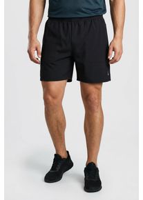 Trainingsshorts Hummel "HMLPULSE WORKOUT SHORTS", Damen, Gr. XXL (44), N-Gr, schwarz, Obermaterial: 100% Polyester, Hosen Trainingsshorts, aus gewebtem Stoff, mit elastischem Bund, sportlicher Stil