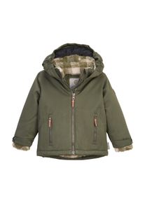 Funktionsjacke "FIOW 56 MNS JCKT", Kinder, Gr. 86/92, gr&uuml;n, Obermaterial: 100% Polyester;Futter: 100% Polyester;F&uuml;llung: 100% Polyester, FIRST INSTINCT BY Killtec, Jacken Funktionsjacke, Weich gef&uuml;tterte, wasser- und winddichte Funktionsjacke