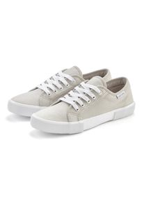 Sneaker Lascana, Damen, Gr. 41, grau, Obermaterial: 100% Textilmaterial. Decksohle: 100% Textilmaterial. Futter: 100% Textilmaterial. Laufsohle: 100% Synthetik, unifarben, Basic, Schuhe Sneaker, aus Textil, Schn&uuml;rhalbschuh, Freizeitschuh, Turnschuh, Topseller