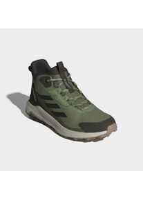 Wanderschuh adidas terrex "TERREX ANYLANDER MID", Herren, Gr. 44, tent gr&uuml;n, core schwarz, olive strata, Textil, Schuhe Wanderschuh