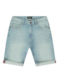 Jeansbermudas Cars Jeans "TARGET Denim Short", Damen, Gr. 3XL, N-Gr, bleached used, Denim/Jeans, Obermaterial: 99% Baumwolle, 1% Elasthan, Abriebeffekte, Basic kniefrei, Jeans Jeansbermudas