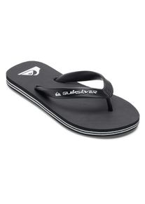 Sandale Quiksilver "Molokai Core", Jungen, Gr. 4(36), schwarz (schwarz 1), Obermaterial: Synthetikmaterial / Au&szlig;ensohle: Moosgummi, Schuhe Sandale
