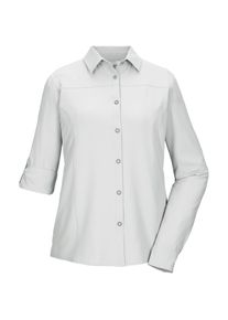 Funktionshemd Killtec "KOS 61 WMN WVN SHRT", Damen, Gr. 44, Normalgr&ouml;&szlig;en, naturwei&szlig;, Obermaterial: 100% Polyester;Futter: 100% Polyester, Hemden Funktionshemd, Schnelltrocknende, krempelbare Damen Funktionsbluse