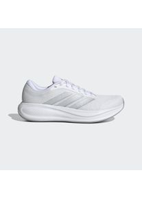 Laufschuh adidas Performance "RESPONSE RUNNER 2", Gr. 37, cloud wei&szlig;, silber metallic, halo silber, Synthetik, Textil, Schuhe Laufschuh