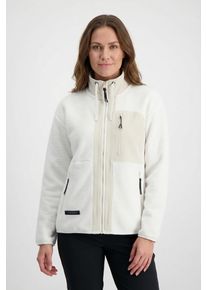 Fleecejacke Icepeak "AGENE", Damen, Gr. L, natural wei&szlig;, Obermaterial: 100% Polyester, Jacken Fleecejacke, sportlicher Stil, aus Thermal-Material, schnell trocknend