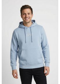 Jack & Jones Kapuzensweatshirt JACK & JONES "JPRBLUARCHIE SWEAT HOOD NOOS", Herren, Gr. L, ashley blau, angeraute Sweatware, Obermaterial: 70% Baumwolle, 30% Polyester, bedruckt, normal normal, Rundhals, Rippb&uuml;ndchen, Sweatshirts Kapuzensweatshirt, mit Logo Print