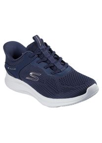 Slip-On Sneaker Skechers "SKECH-LITE PRO 2.0", Damen, Gr. 40, navy, Textil, Schuhe Slip-On Sneaker, Freizeitschuh, Slipper mit Slip-Ins