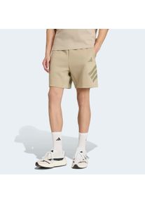 Shorts adidas Sportswear "FUTURE ICONS 3-STREIFEN", Herren, Gr. 3XL, N-Gr, wonder cargo, normal, gr., Obermaterial: 67% Polyester, 33% Baumwolle, Hosen Shorts