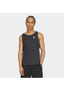 Tanktop adidas originals "TREFOIL ESSENTIALS", Herren, Gr. L, schwarz, wei&szlig;, Obermaterial: 60% Baumwolle, 40% Polyester, Rundhals, Tops Tanktop, klassischer Schnitt, ohne Verschluss