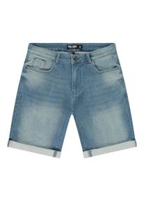 Jeansbermudas Cars Jeans "COLORADO Denim Short", Herren, Gr. XL, N-Gr, stone used, Denim/Jeans, Obermaterial: 76% Baumwolle, 22% Polyester, 2% Elasthan, Abriebeffekte, Basic kniefrei, Jeans Jeansbermudas