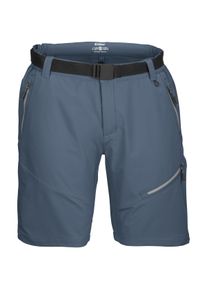 Shorts Killtec "KOS 247 MN SHRTS", Herren, Gr. 3XL, Normalgr&ouml;&szlig;en, blau (stahlblau), Obermaterial: 100% Polyester;Futter: 65% Polyester, 35% Baumwolle, Hosen Shorts, Wasserabweisend, schnelltrocknend, inkl. G&uuml;rtel, 4-Wege Stretch