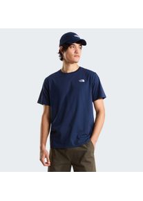 T-Shirt The North Face "M EVOLUTION SIMPLE DOME REGULAR SHORT SL", Herren, Gr. XXL, summit navy, Obermaterial: 100% Baumwolle, Shirts T-Shirt, normale Passform, Kurzarm, f&uuml;r den Alltag, aus Poly-Baumwolle