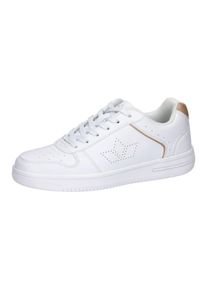 Sneaker Lico "Freizeitschuh Leslie", Damen, Gr. 42, wei&szlig;, Synthetik, Schuhe Sneaker