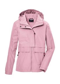 Funktionsjacke Killtec "KOS 149 GRLS JCKT", Kinder, Gr. 152, rosa (ros&eacute;), Obermaterial: 100% Polyester;Futter: 100% Polyester, Jacken Funktionsjacke, Wasserdichte M&auml;dchenjacke mit Kapuze und reflektierenden Elementen