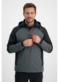 Funktionsjacke CMP, Herren, Gr. 46, grau, Obermaterial: 100% Polyester. Futter: 100% Polyester, Jacken Funktionsjacke, f&uuml;r Erwachsene, &Uuml;bergangsjacke