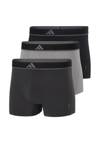 Trunk adidas Sportswear "Active Micro Flex", Herren, Gr. L, 907,, Single Jersey, Obermaterial: 85% Polyester, 15% Elasthan, k&ouml;rpernah, Unterhosen Trunk, elastischer Bund, weich, Mikrofaser, ohne Eingriff