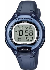 Chronograph, blau (rauchblau), CASIO TIMELESS COLLECTION, Armbanduhren, Damen, Chronograph, Quarzuhr,Armbanduhr,Digitaluhr,Jugendliche,Geschenkidee,Geburtstag